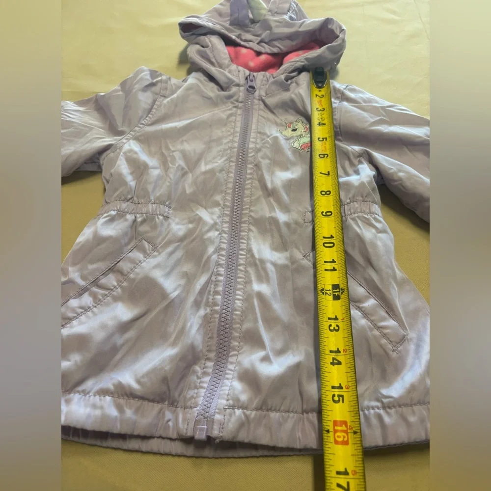 Carter's Lavender‎ Purple Unicorn Raincoat for Kids